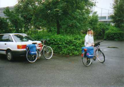 Abfahrt in Deggendorf